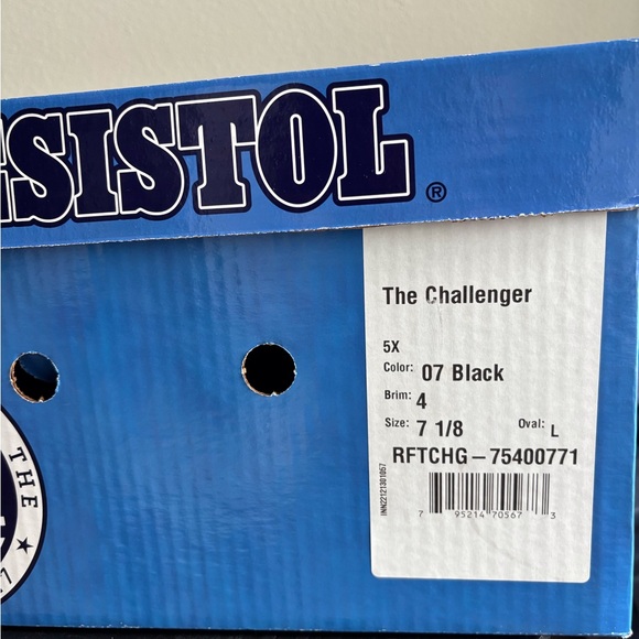 Sleek Black Western Hat - Picture 7 of 10